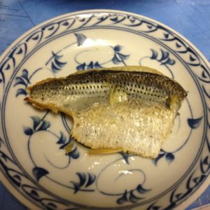 料理 釣魚コノシロの酢漬け作り ツリーバ